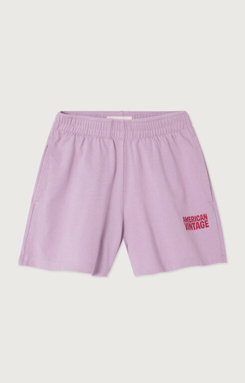 American Vintage gixy shorts // lilas pastel