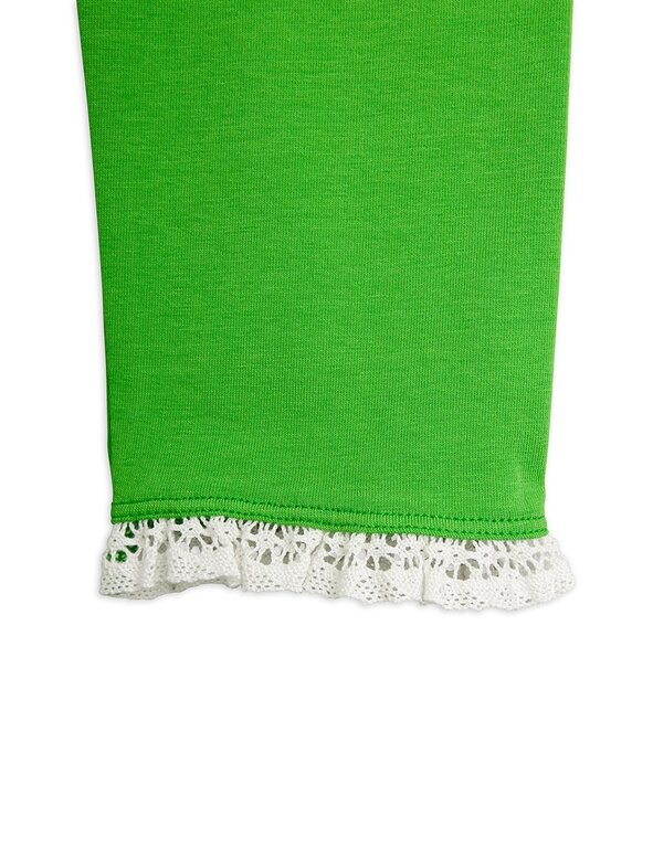 Mini Rodini to the moon sp frill leggings // green