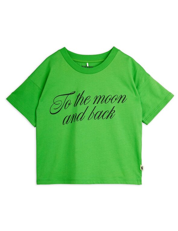 Mini Rodini to the moon sp ss tee // green