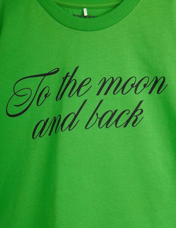 Mini Rodini to the moon sp ss tee // green
