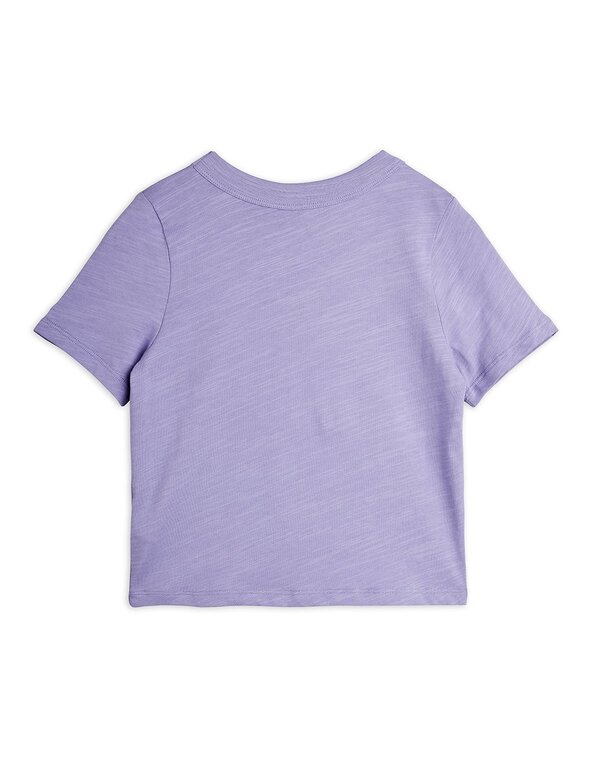 Mini Rodini alien city FC sp ss tee // purple