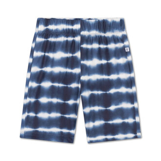 Repose Ams biker short // sea blue tie dye