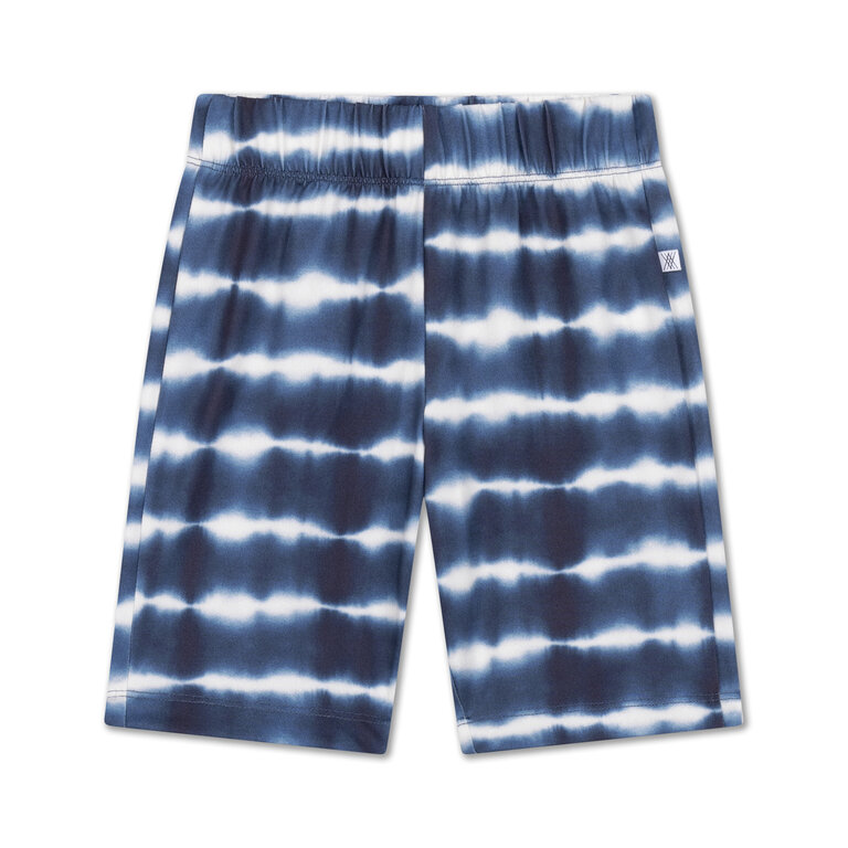 Repose Ams biker short // sea blue tie dye