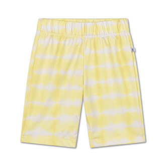 Repose Ams biker short // fresh yellow tie dye