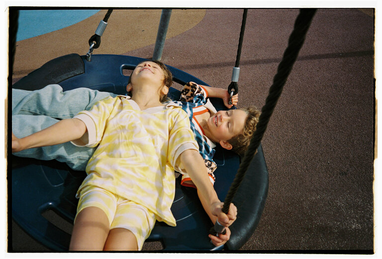 Repose Ams sport jersey ss // fresh yellow tie dye