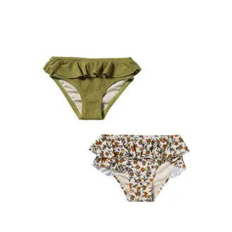 Salted Stories pomme flower x glitter crinkle 2 pack // white swan