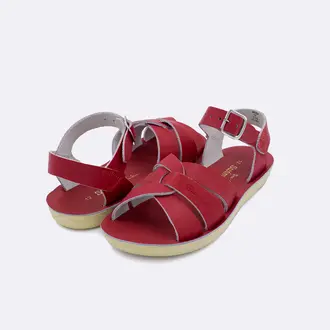 Salt Water Sandals swimmer youth // red