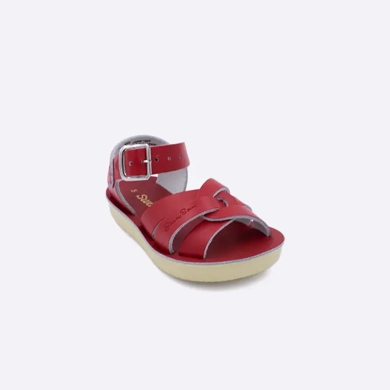Salt Water Sandals swimmer child // red