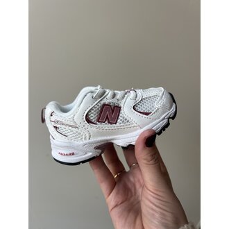 New Balance 530 toddler bunge lace // sea salt/rosewood