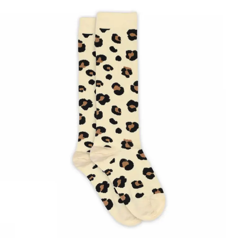 MP Denmark leopard knee socks 22301 // 2274 shortbread