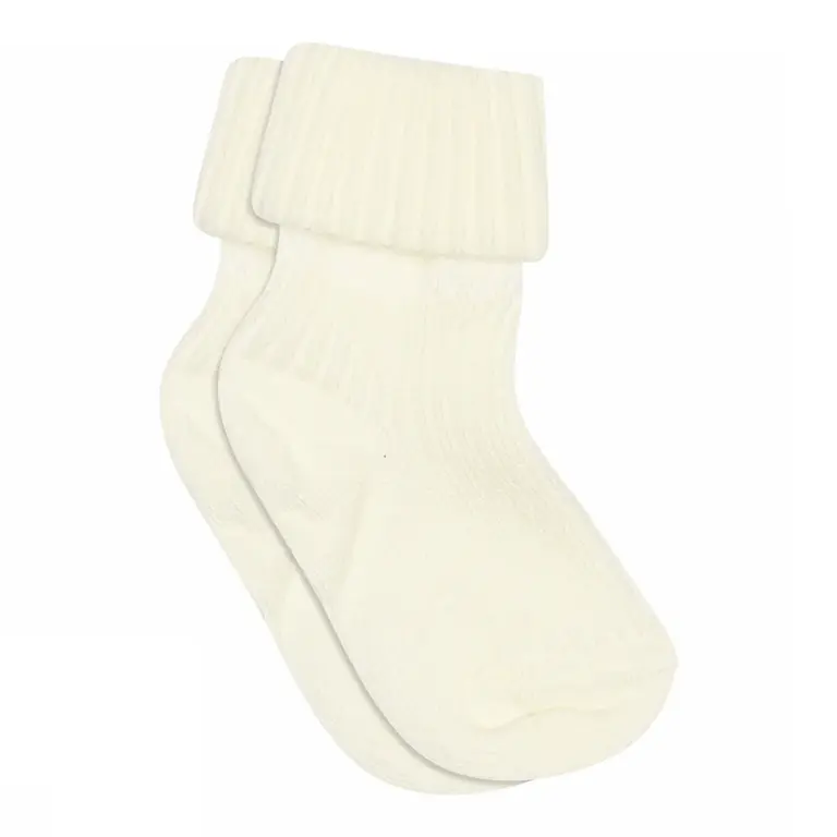 MP Denmark cotton rib baby socks 533 // 432 snow white