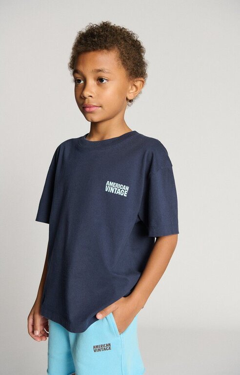 American Vintage gixy tee // navy