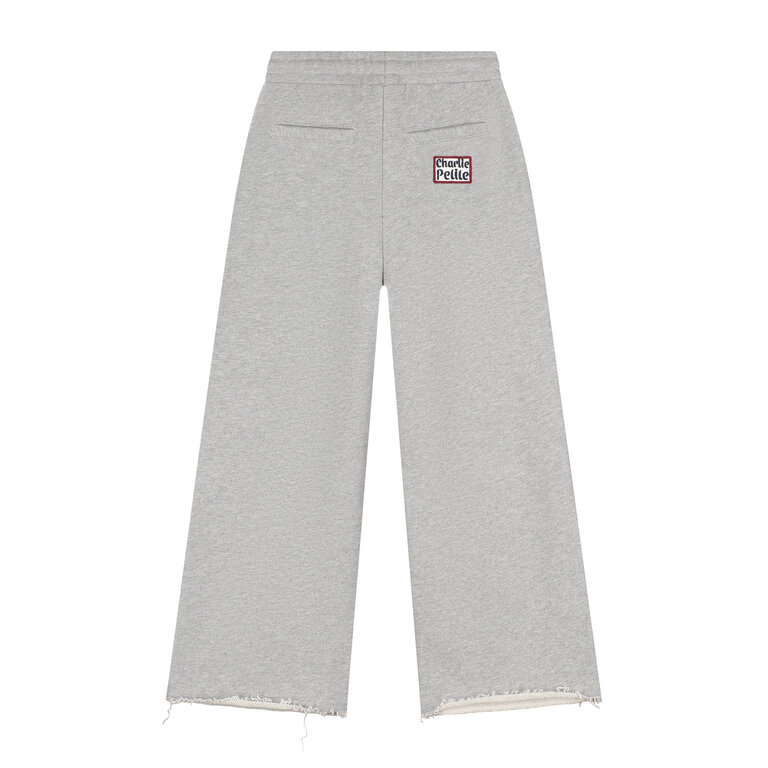 Charlie Petite rachel flaired pants // grey melange