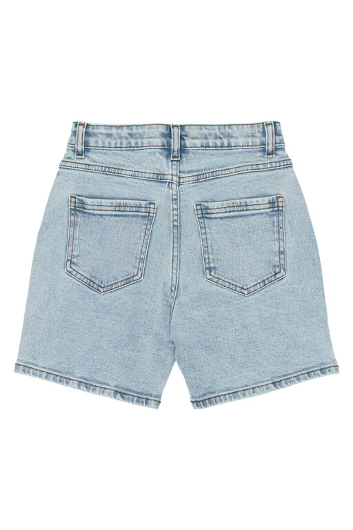 The New josh denim shorts // light blue denim