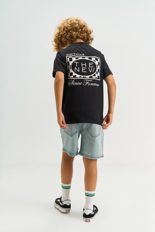 The New josh denim shorts // light blue denim