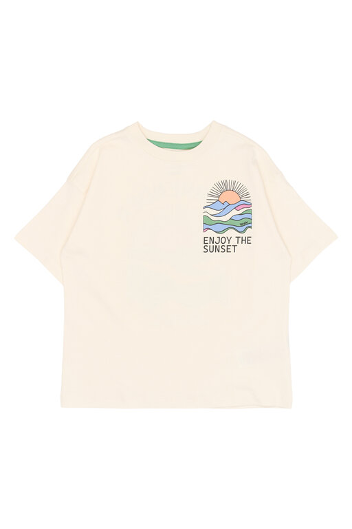 The New tuck ss tee // gardenia