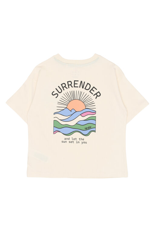 The New tuck ss tee // gardenia