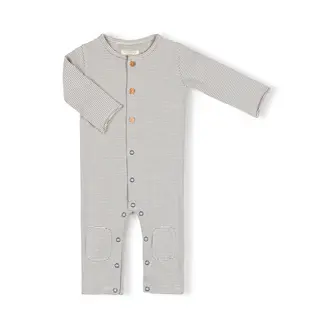 Nixnut butt onesie //  storm stripe