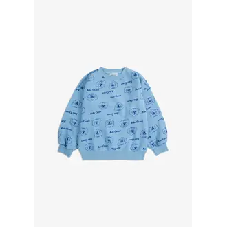 Bobo Choses pickles the dog all over sweatshirt // kids