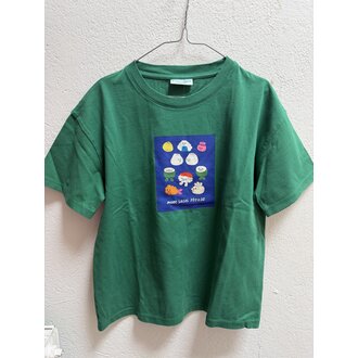 Preloved 2. Daily Brat sushi shirt groen // 5-6y