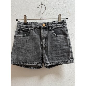Preloved 2. Maed for Mini jeans short grijs/zwart // 6y