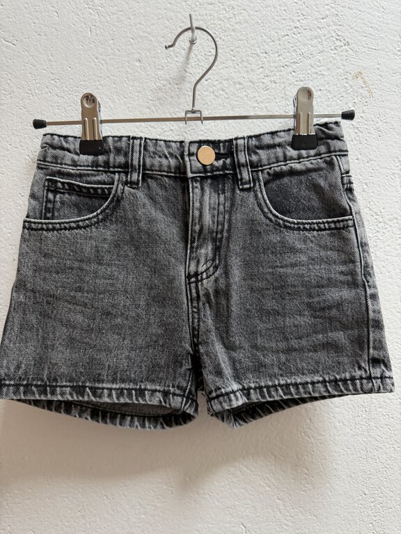Preloved 2. Maed for Mini jeans short grijs/zwart // 6y
