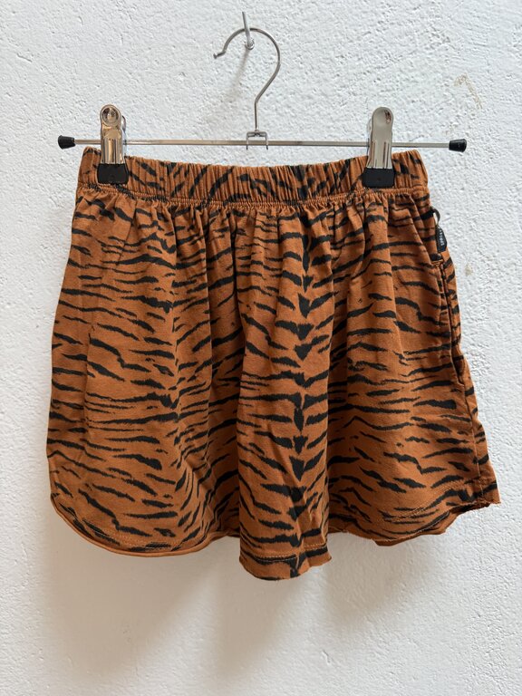 Preloved 2. Sproet&Sprout rokje tijger bruin/zwart // 5-6y