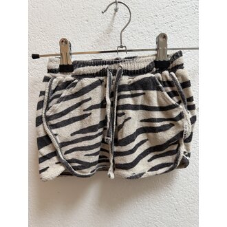 Preloved 2. Maed for Mini badstof short zebra // 3y