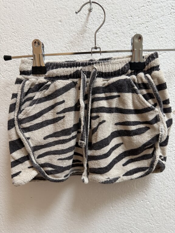 Preloved 2. Maed for Mini badstof short zebra // 3y