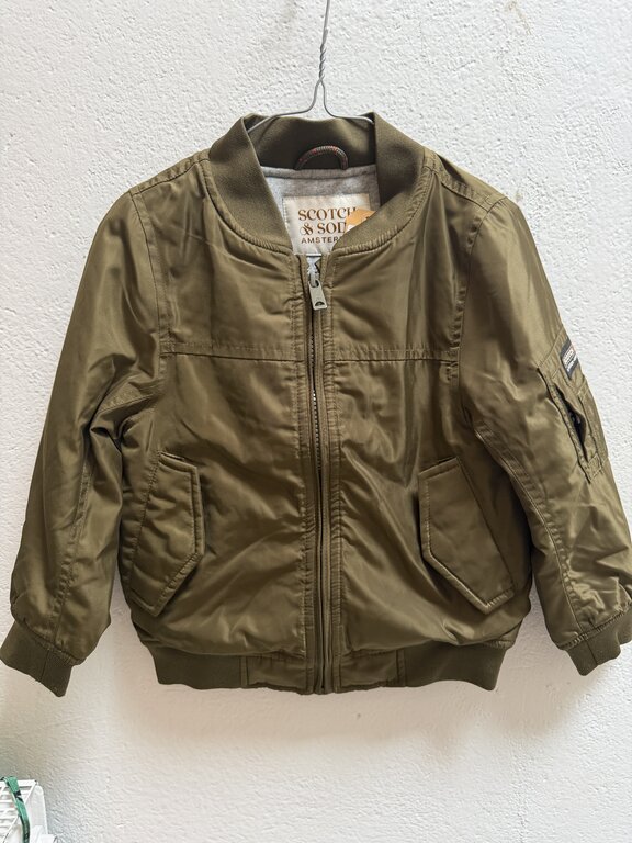 Preloved 2. Scotch&Soda bomberjack groen // 4y