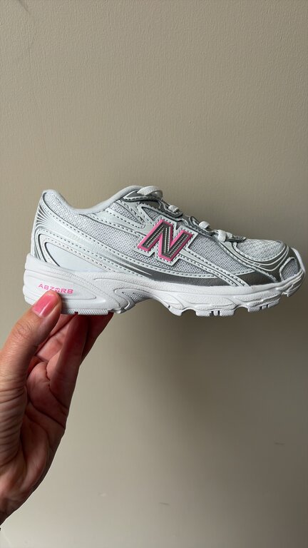 New Balance 740 kids // silver metallic