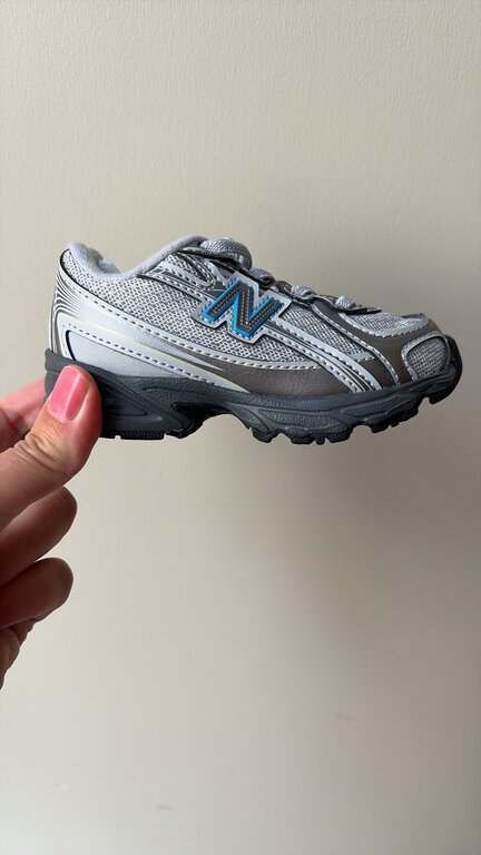 New Balance 740 toddler // dark silver metallic