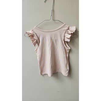 Preloved 13. Stella McCartney kids shirt korte mouw rose // 9m