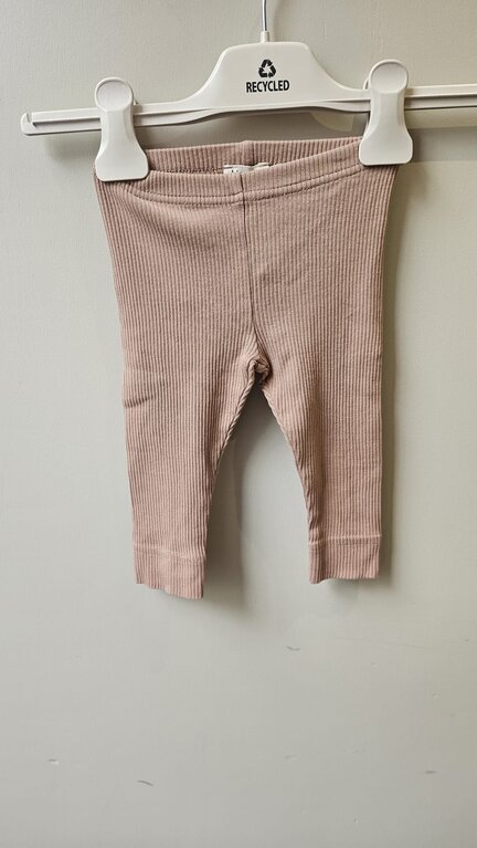 Preloved 13. Marmar legging oud-roze // 9m