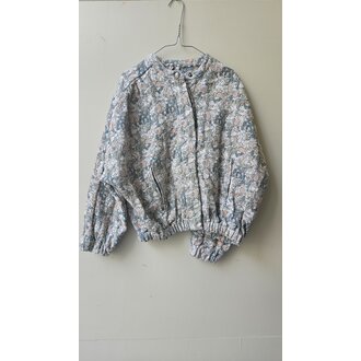 Preloved 1. Jenest jacket bloemetjes // 9-10y