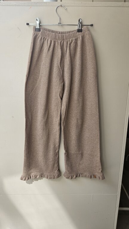 Preloved 1. Nixnut zandkleurig setje ruffle // 140