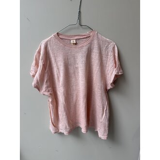 Preloved 4. Bellerose shirtje linnen roze // 8y