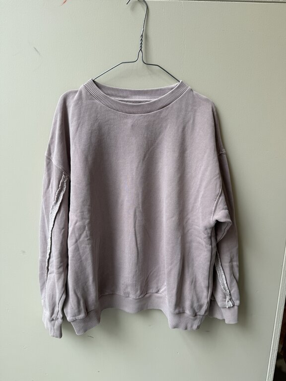Preloved 4. Play Up katoenen zomertrui paars // 8y