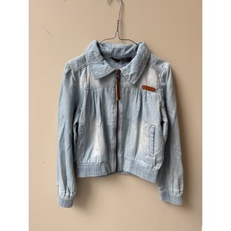 Preloved 4. Nono spijkerjasje blauw // 7-8y