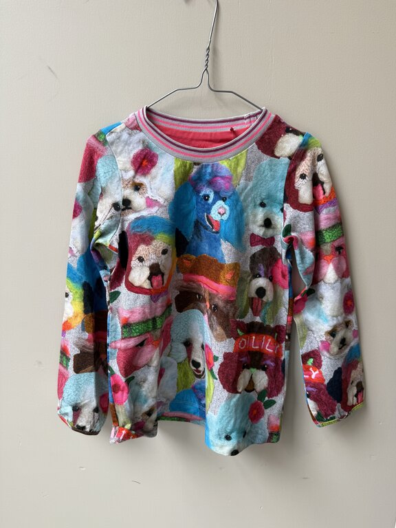 Preloved 4. Oililly longsleeve print hondjes // 122