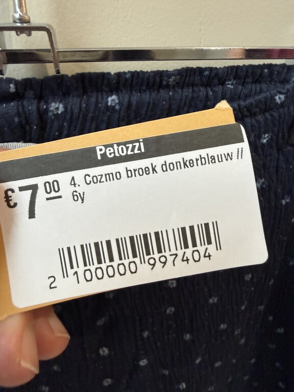 Preloved 4. Cozmo broek donkerblauw // 6y