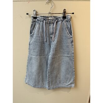 Preloved 4. LLTQ spijkerbroek wijde pijp blauw // 4y