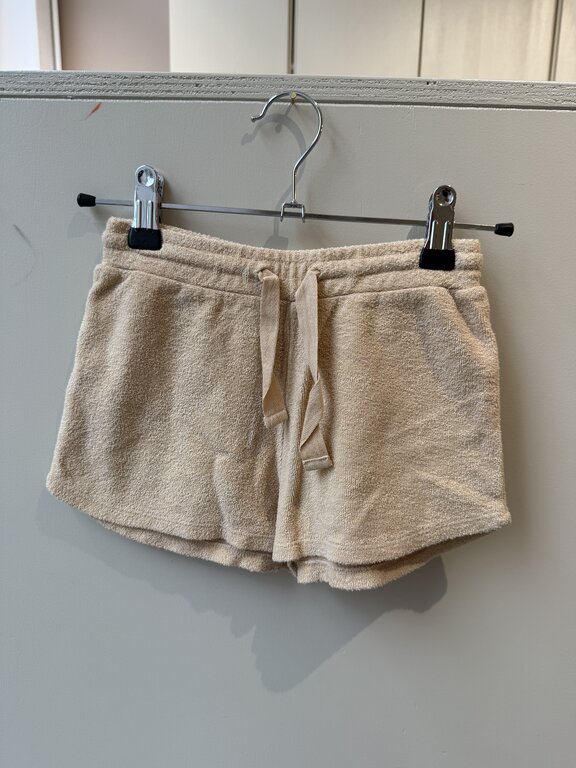 Preloved 4. LLTQ shortje badstof beige // 8y