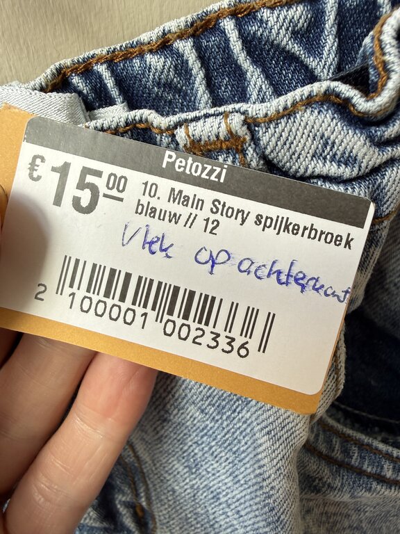 Preloved 10. Main Story spijkerbroek  blauw // 12