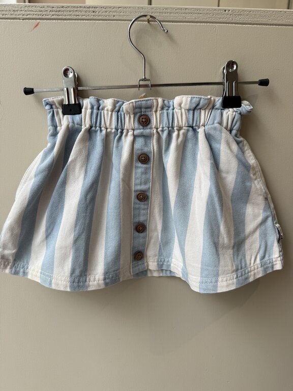 Preloved 10. Sproet&Sprout rok blauw/wit // 24m