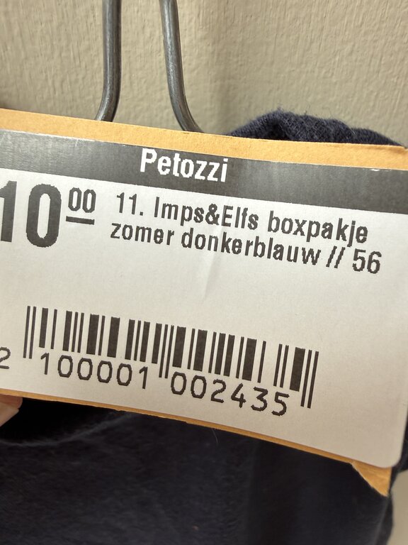 Preloved 11. Imps&Elfs boxpakje zomer donkerblauw // 56