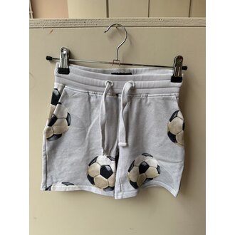 Preloved 11. Snurk korte broek voetbal lichtgrijs // 128