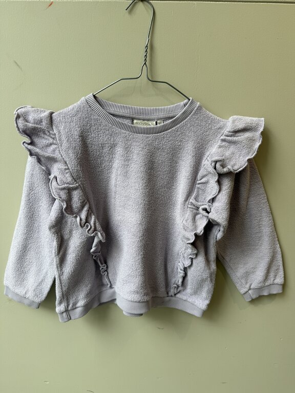 Preloved 12. Blossom kids zomer trui lila // 92-98