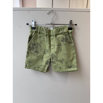 Preloved 14. Sproet&Sprout korte broek eilanden groen // 5/6y