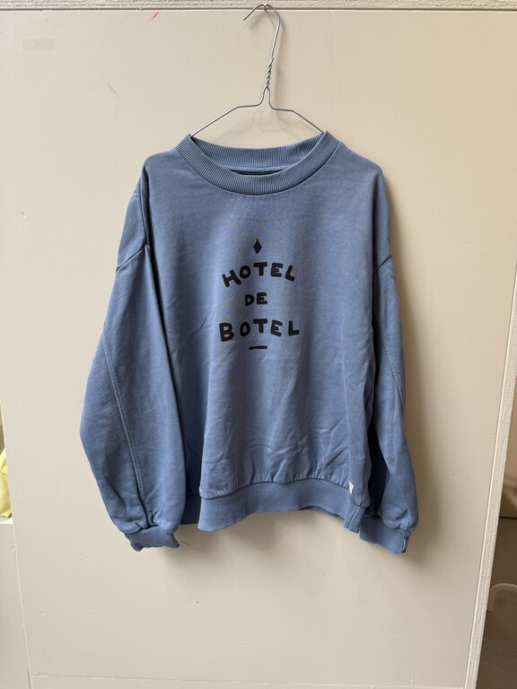 Preloved 14. Sproet&Sprout trui hotel de botel blauw // 8y